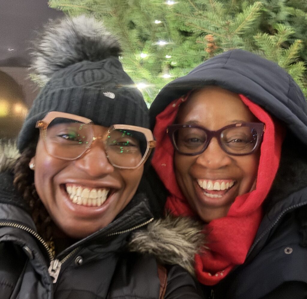 Mother Daughter Christmas Travels