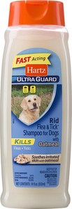 Hartz UltraGuard Rid Flea & Tick Oatmeal Dog Shampoo