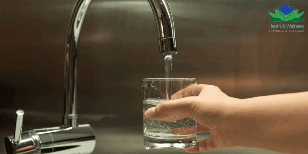 tap water with chlorine