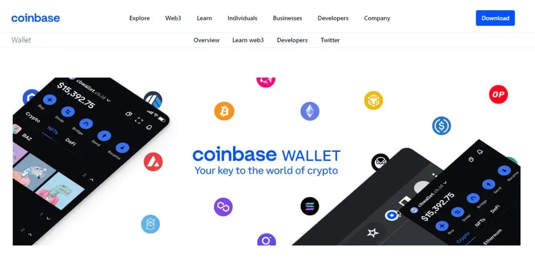 Coinbase wallet extension