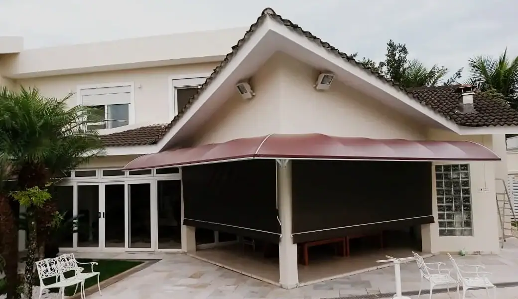 TOLDO FIXO e Cortina Santos