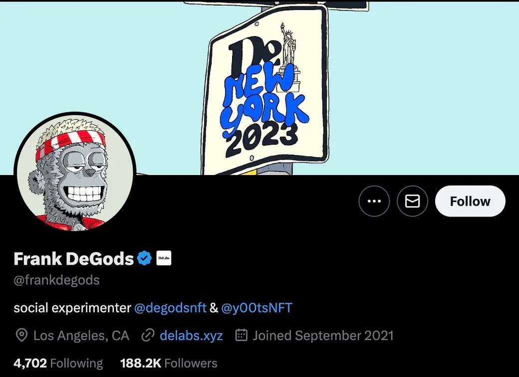 @frankdegods Twitter Account