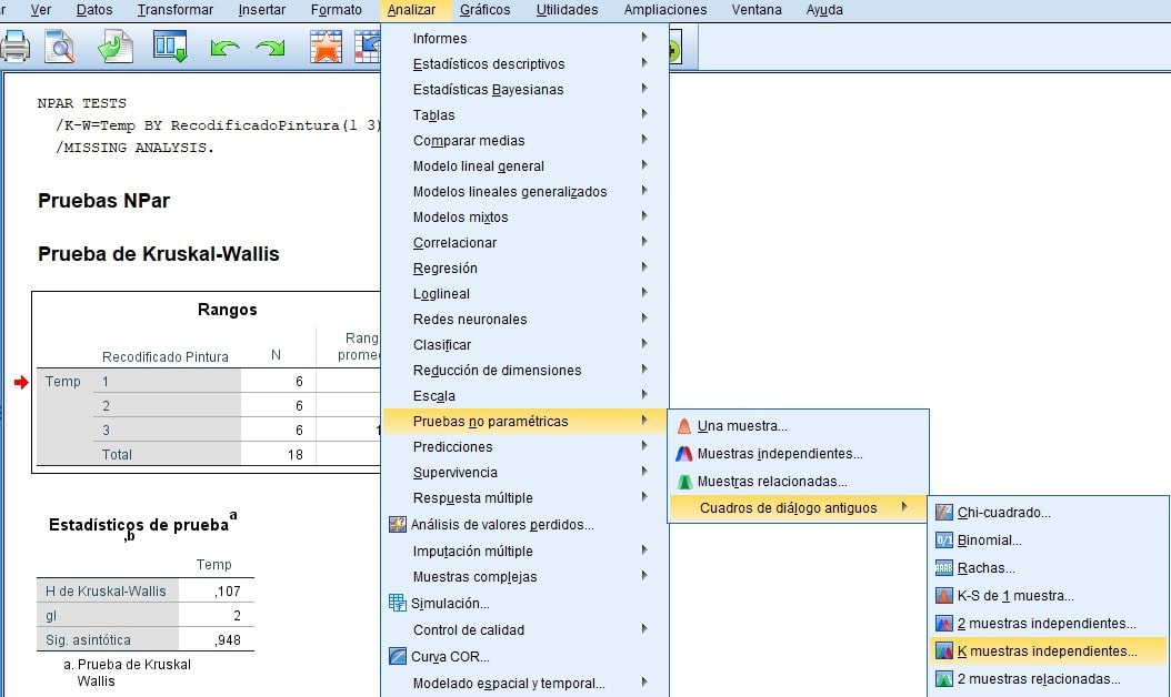 kruskal-wallis online