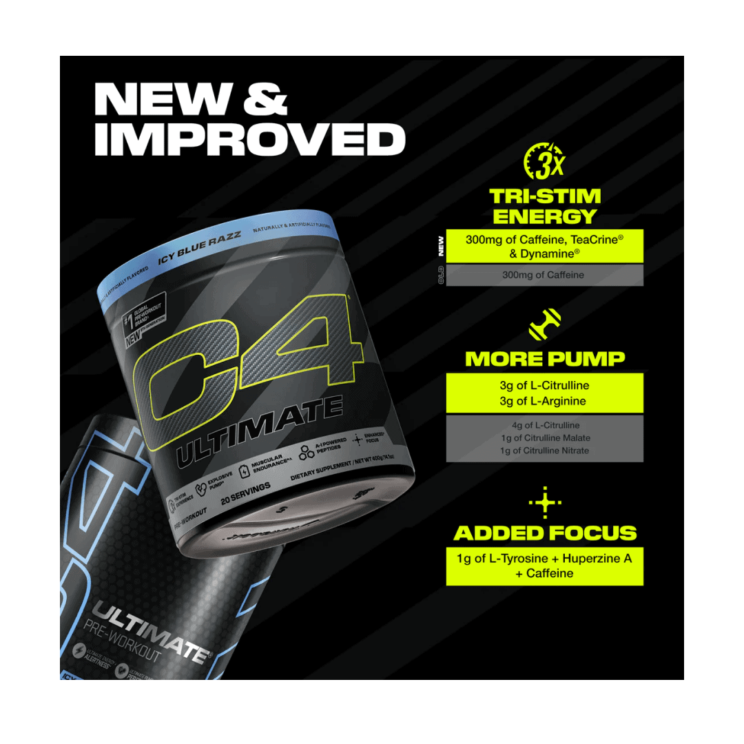 C4 Ultimate Pre Workout Powder 1