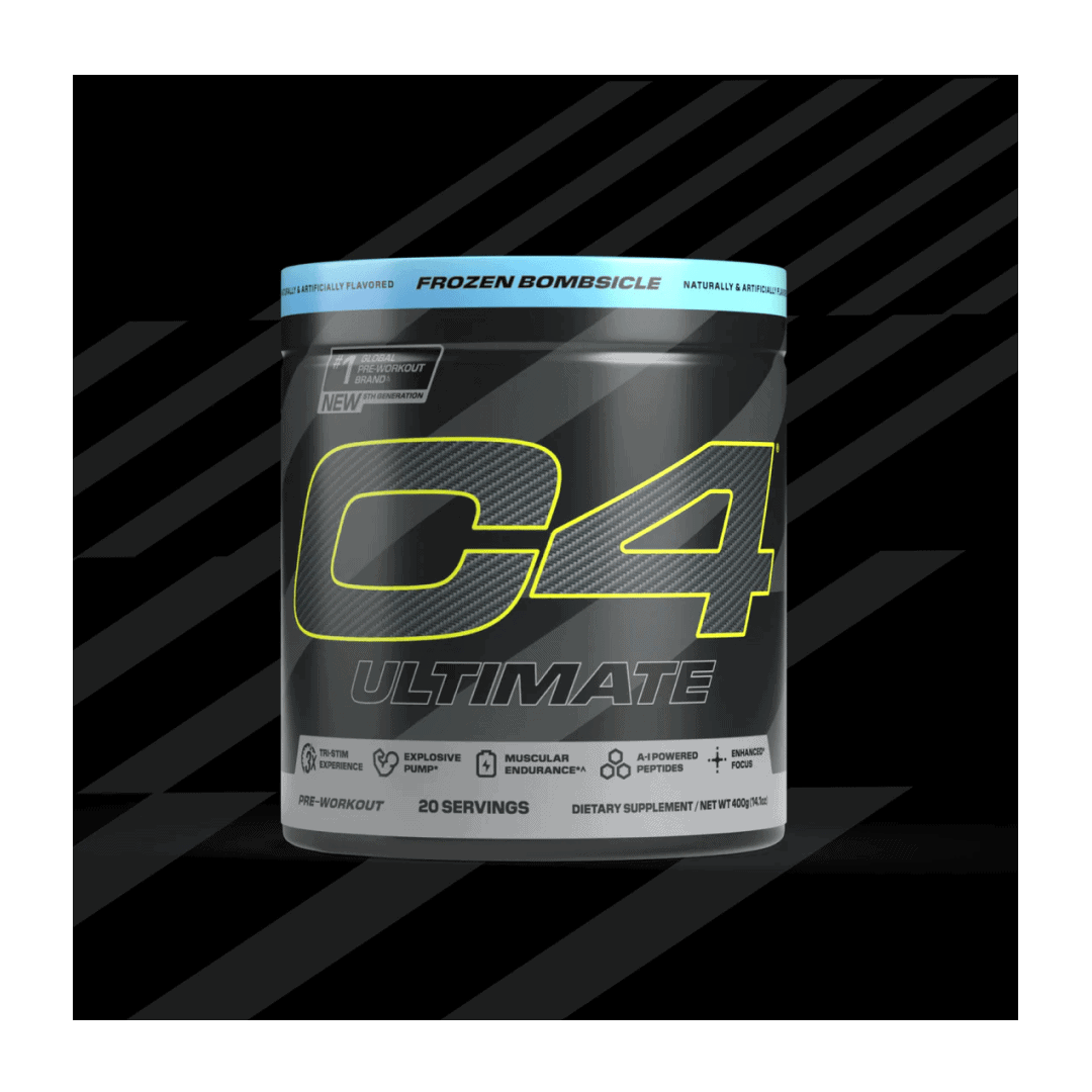 C4 Ultimate Pre Workout Powder FROZEN bOMBSICLE 1