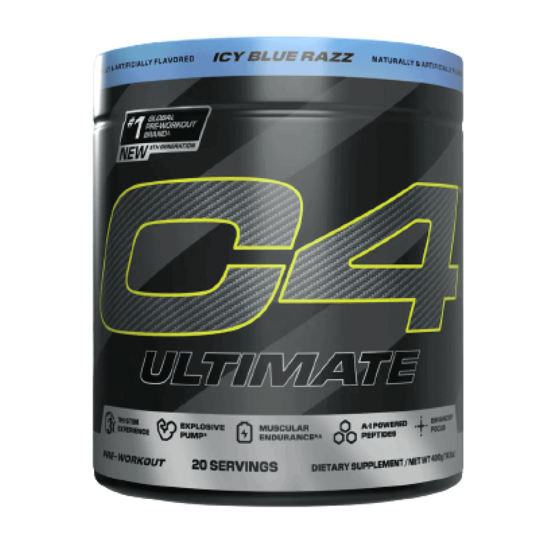 C4 Ultimate Pre Workout Powder ICY BLUE RAZZ