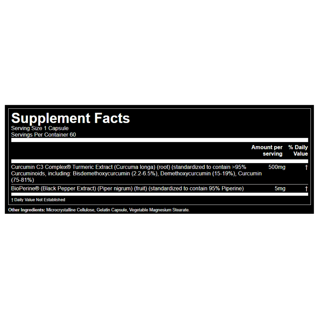 CURCUMIN GORILLA SUPP FACTS