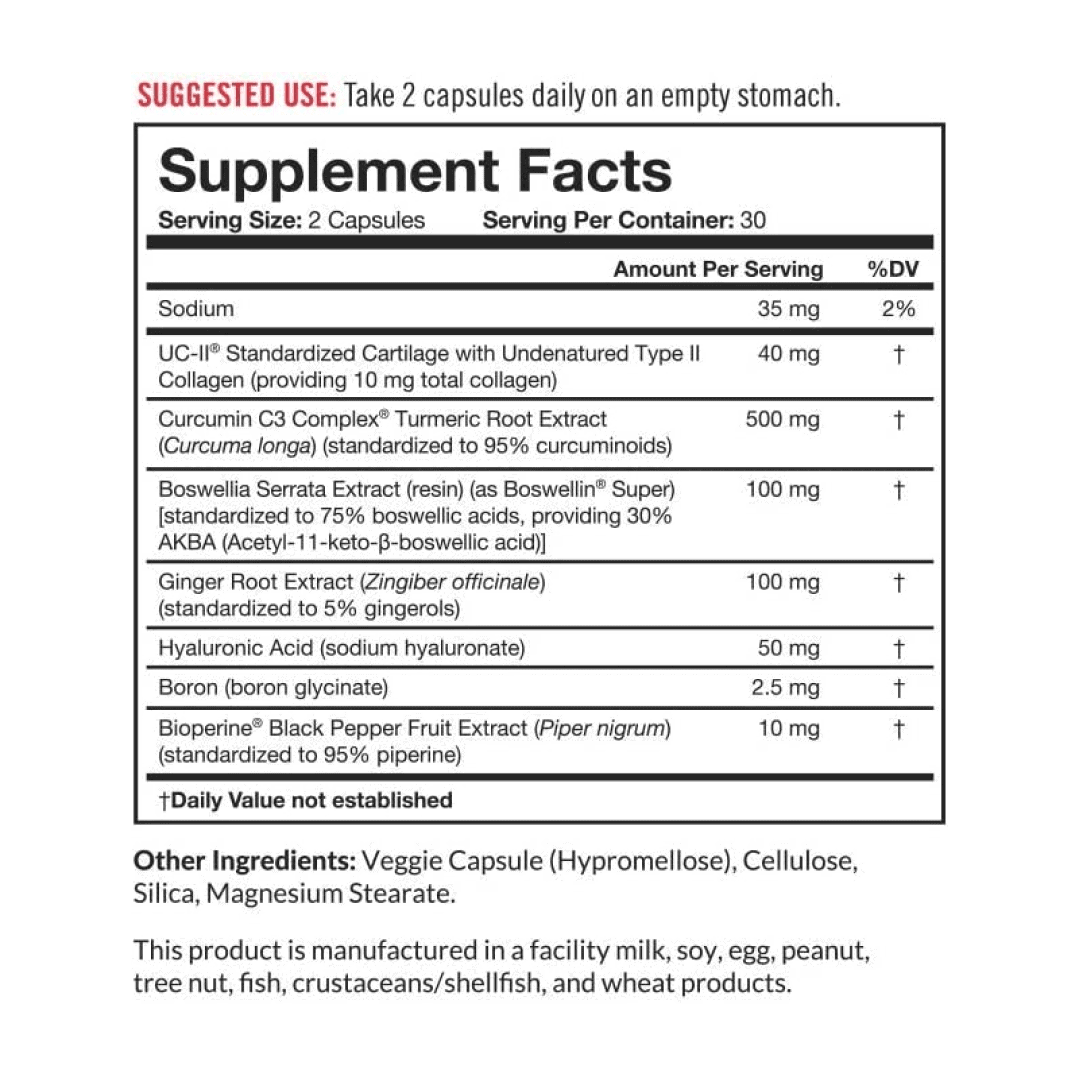 Joint Care 60 Capsules 1