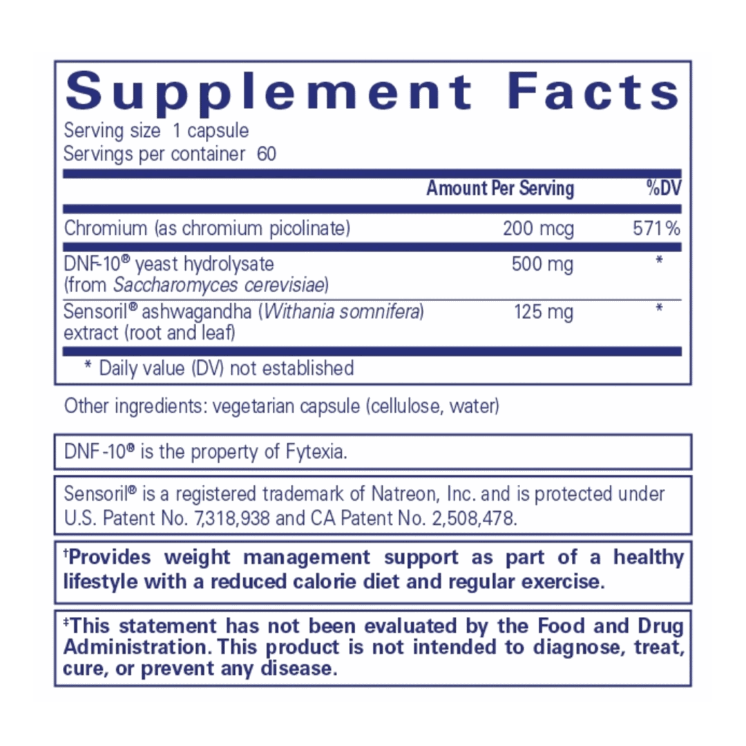 PureLean® Satiety Supp Facts