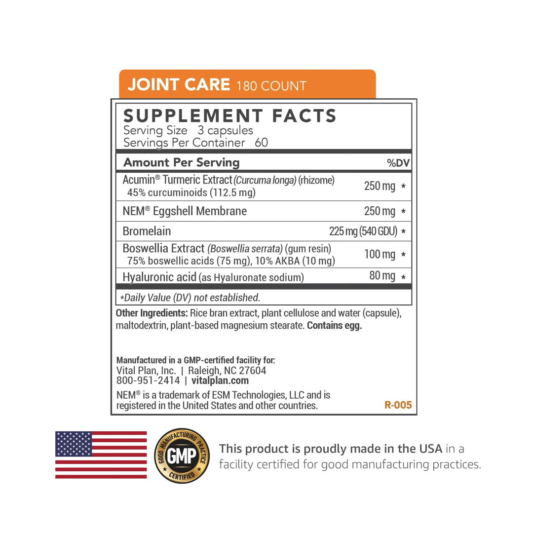 Joint Care by Vital Plan 1 min