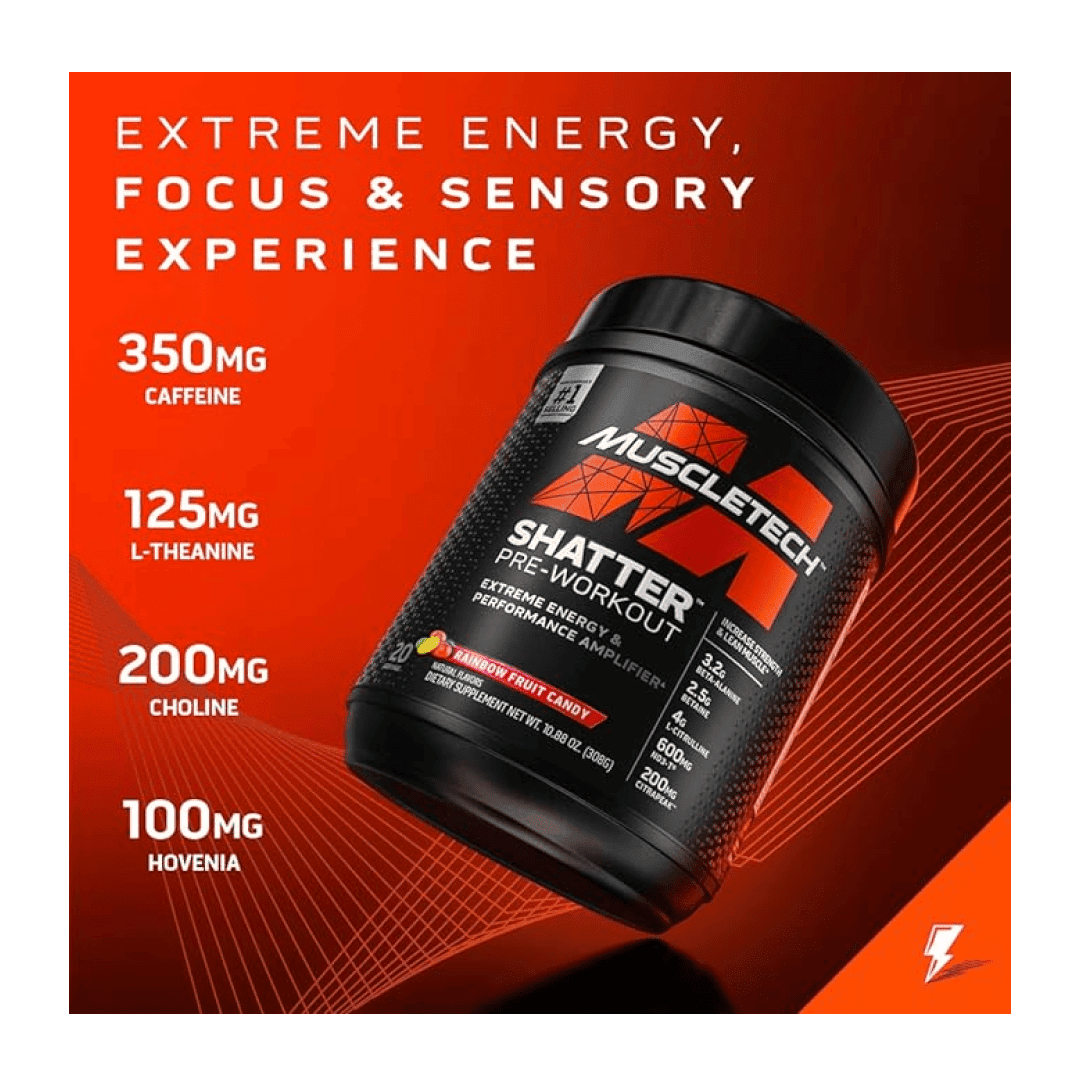 SHATTER® PRE WORKOUT 20 Servings 3