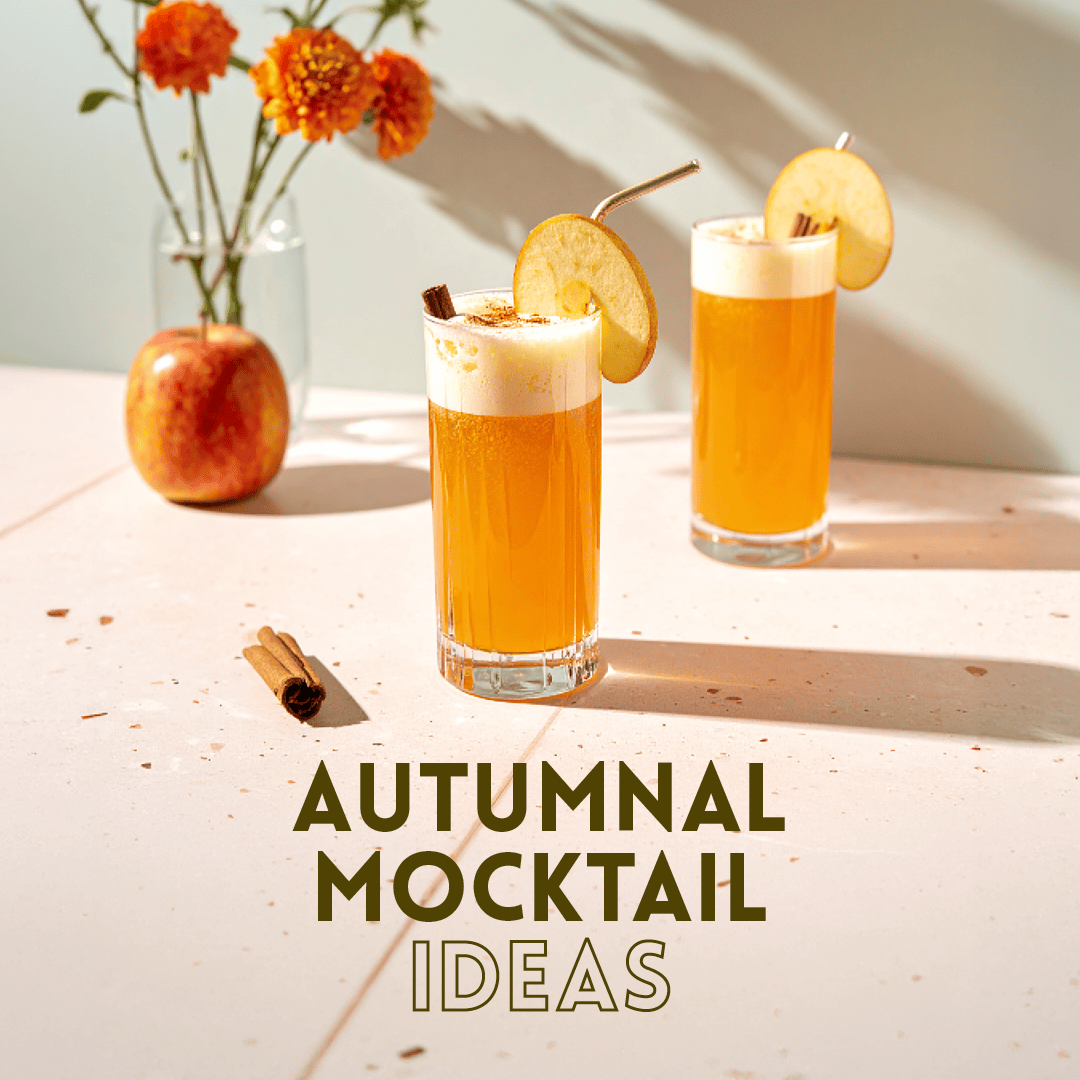 Autumnal Mocktail Ideas with Sparkling Water