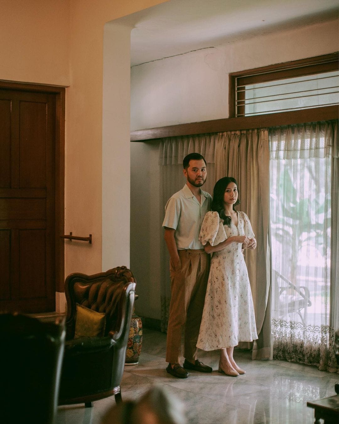 Ide prewedding sederhana tema vintage