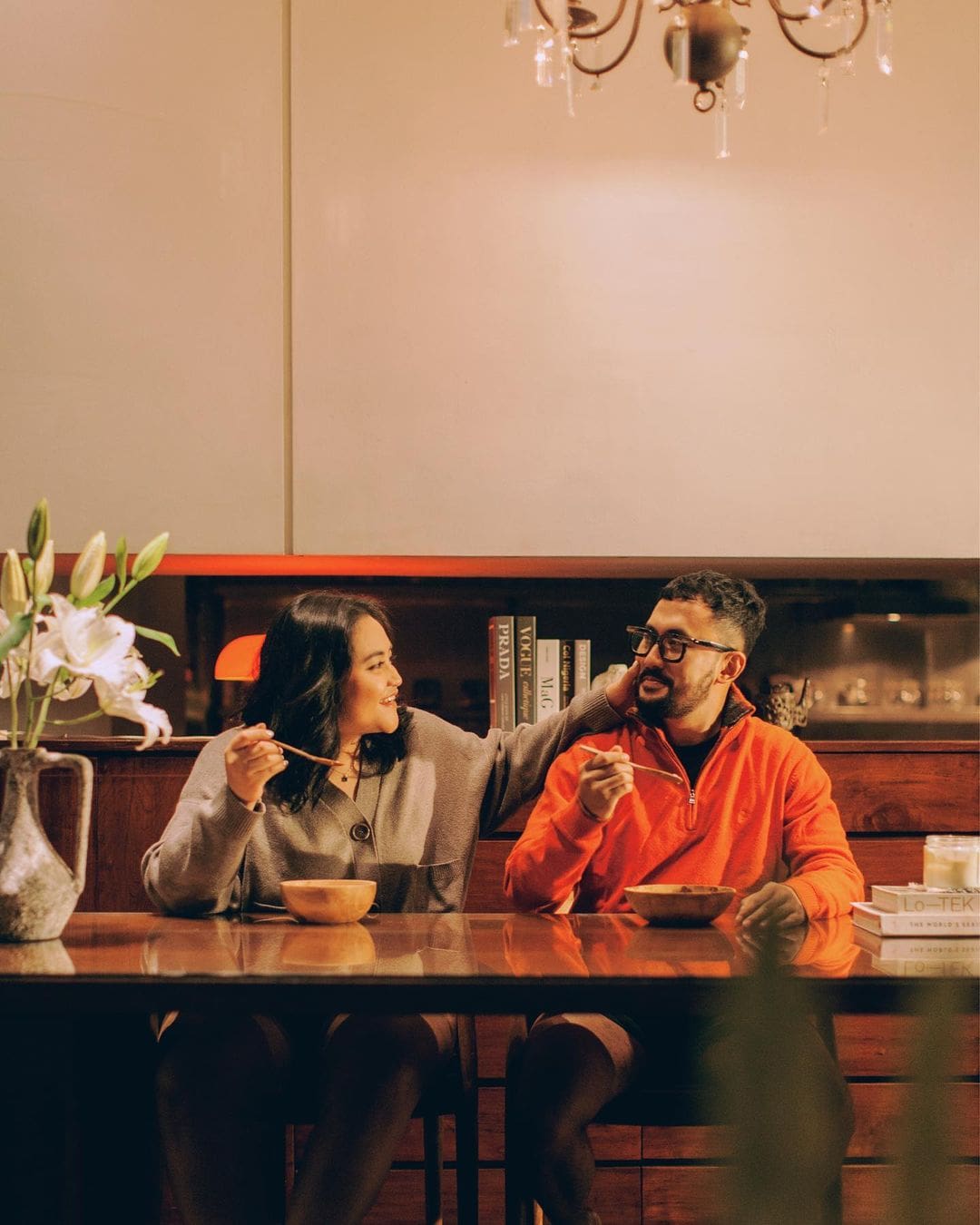Prewed sederhana di rumah