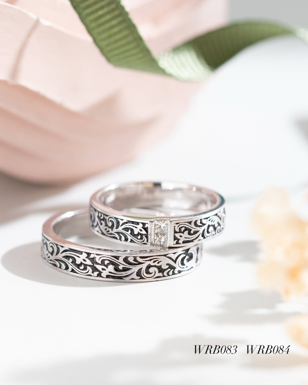 Model cincin nikah unik motif batik