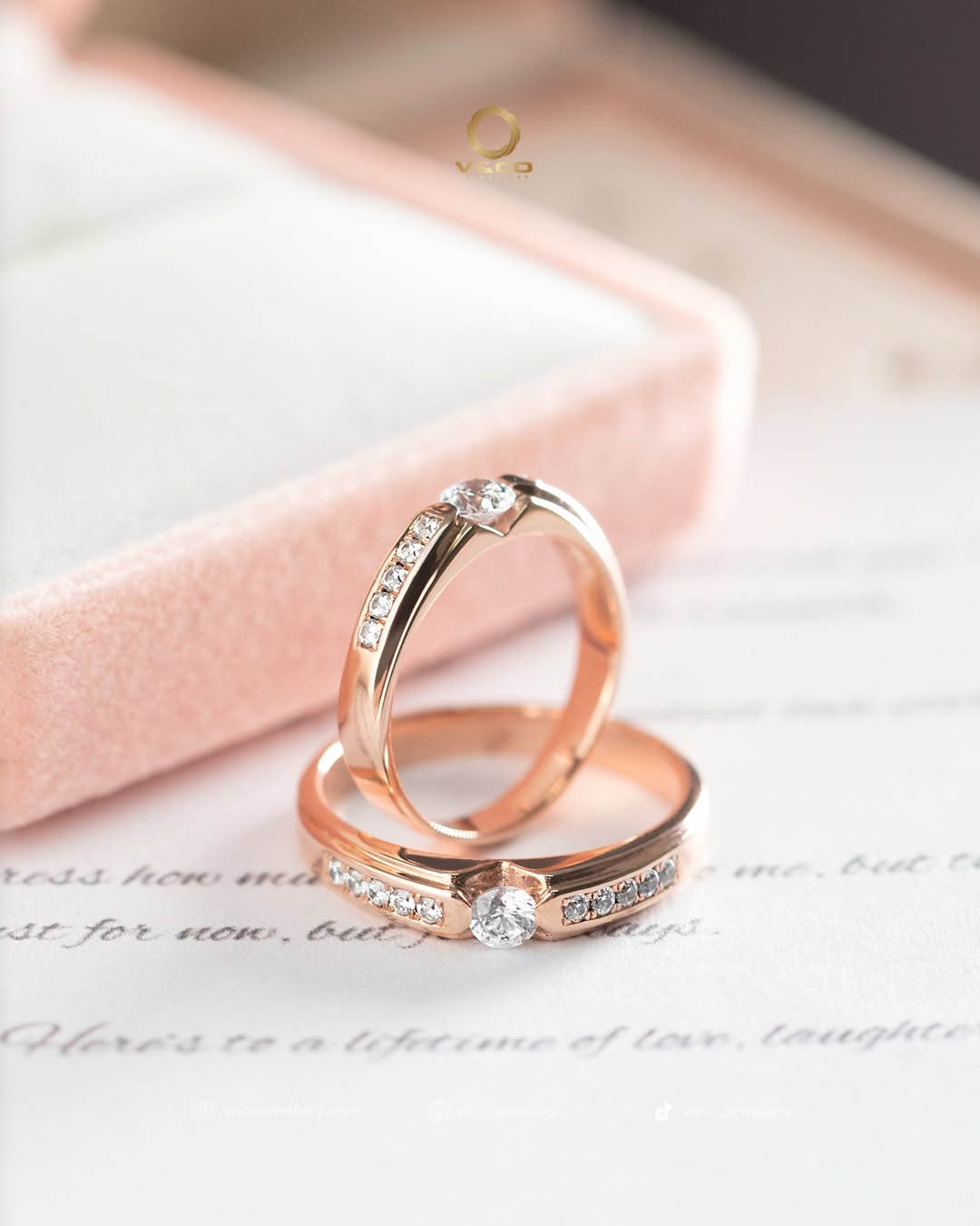 cincin nikah emas couple