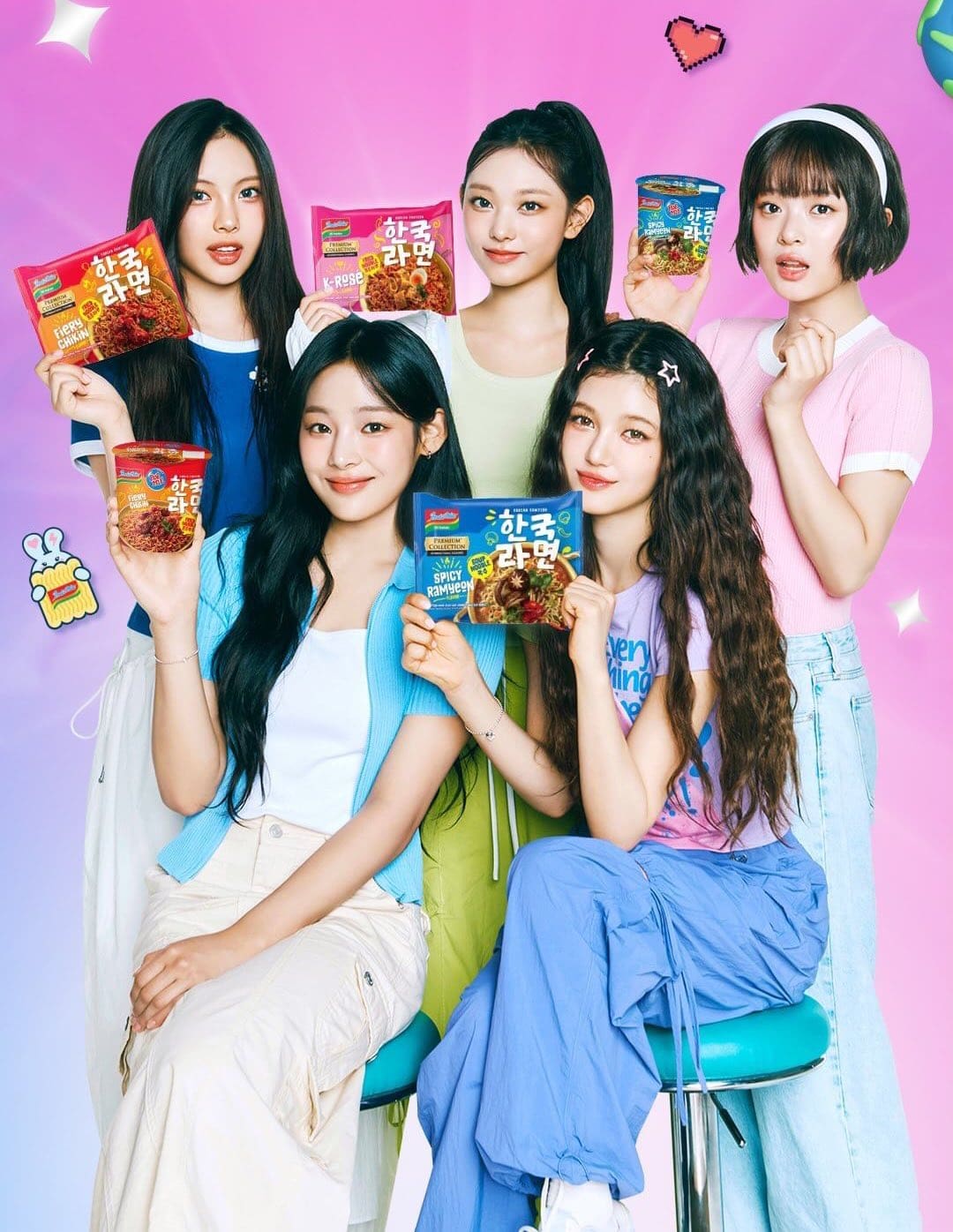 NewJeans Jadi Global Brand Ambassador Indomie