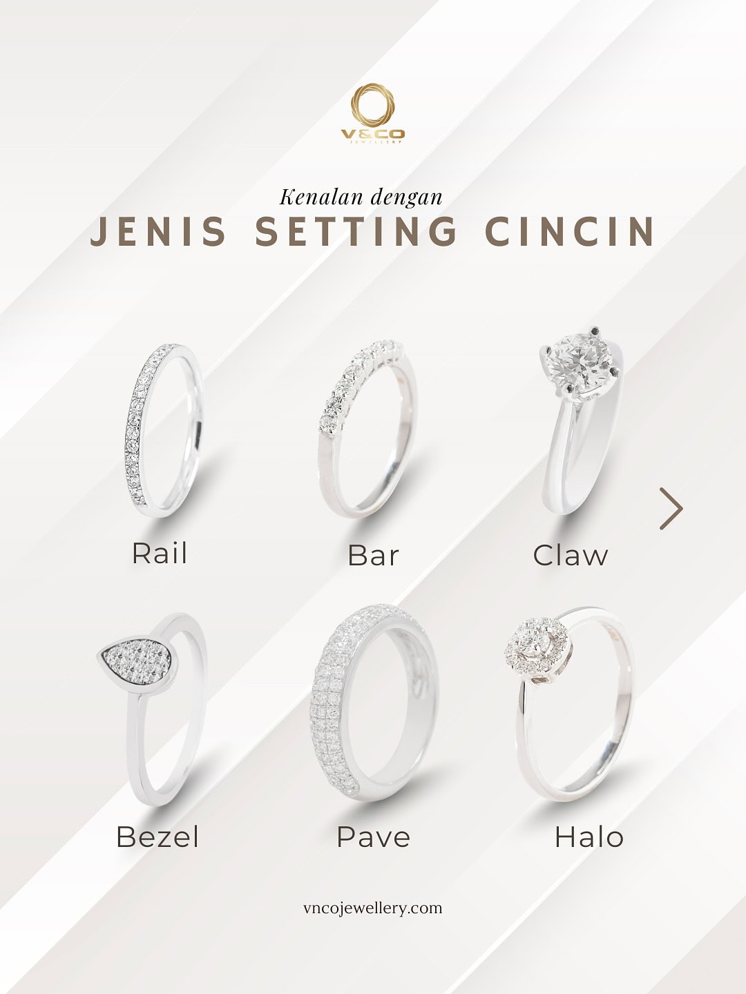 Kenalan dengan Jenis-Jenis Setting Cincin Paling Populer