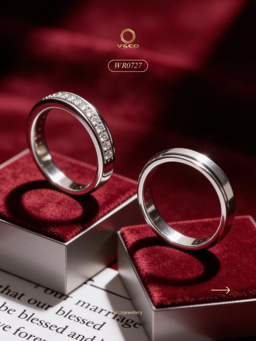 cincin nikah berlian WR0727