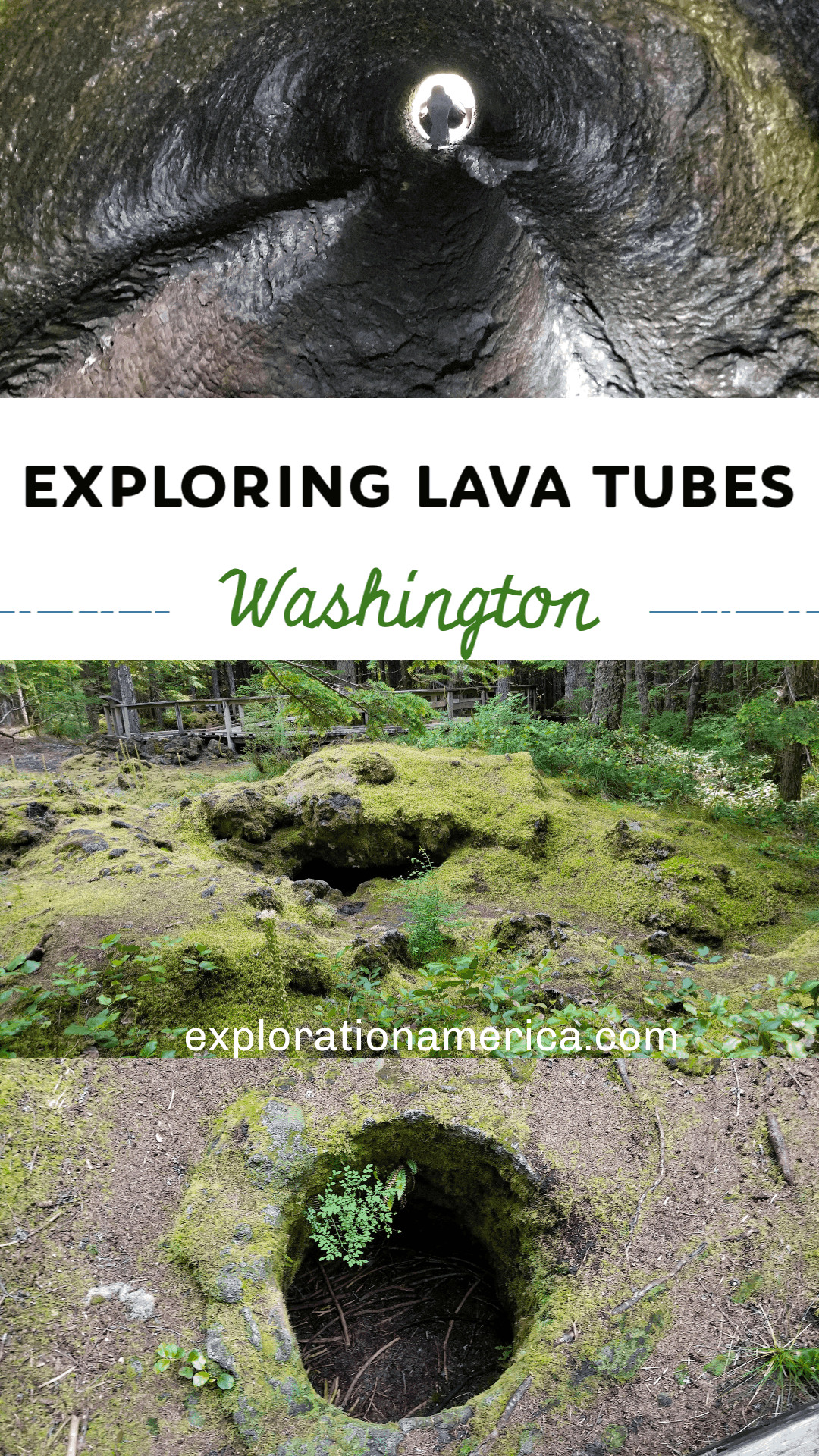 Lava Tubes for Kids to Climb in Washington - Trail of Two Forests