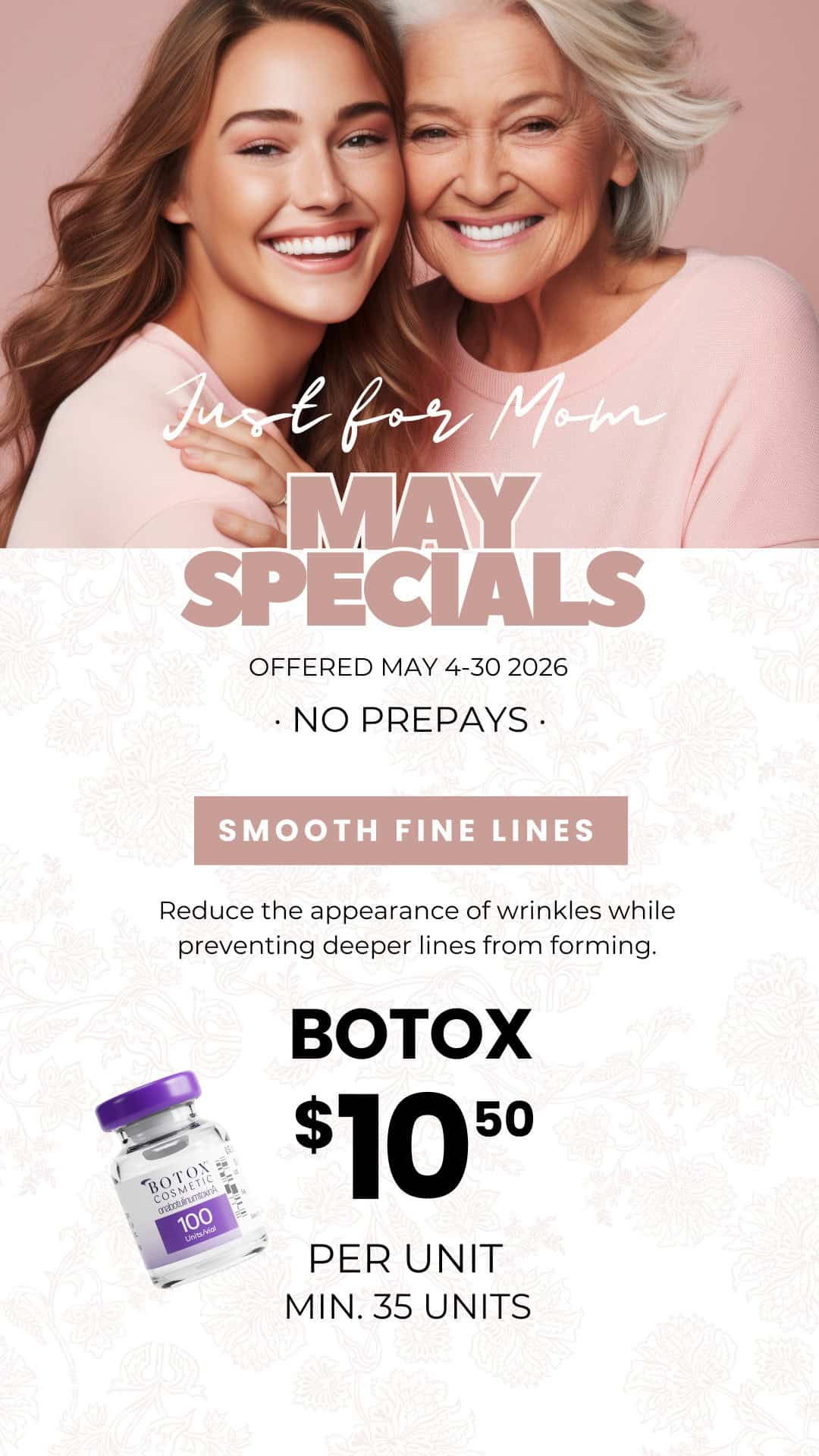May Botox Special Rancho Cucamonga | $10.50 Per Unit Gemini Plastic Surgery Botox special at Gemini Plastic Surgery in Rancho Cucamonga offering $10.50 per unit for wrinkle reduction.