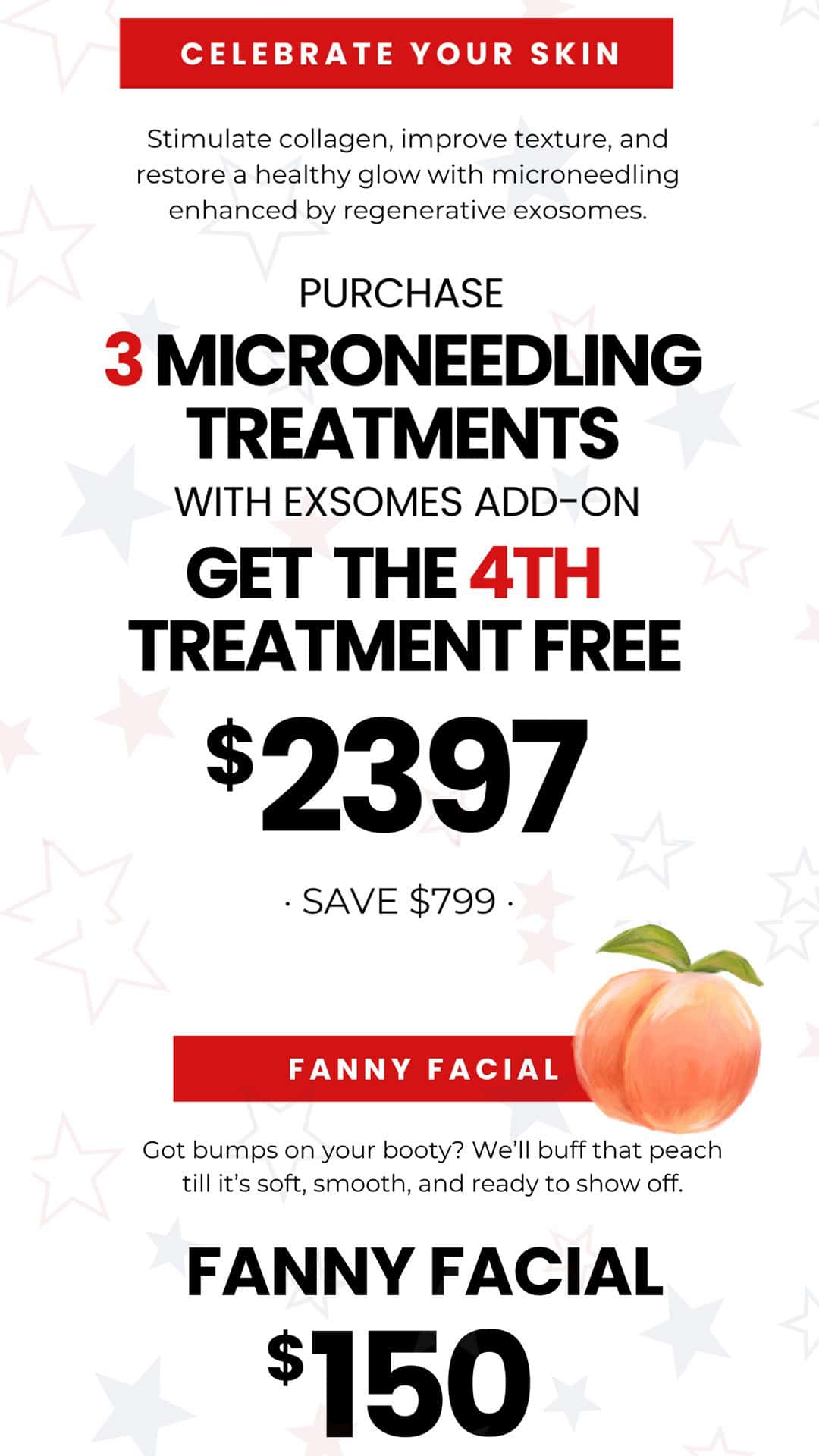 Microneedling with Exosomes Special | Rancho Cucamonga July wrinkle relaxer specials at Gemini Plastic Surgery featuring Botox, Letybo, and Dysport pricing in Rancho Cucamonga.