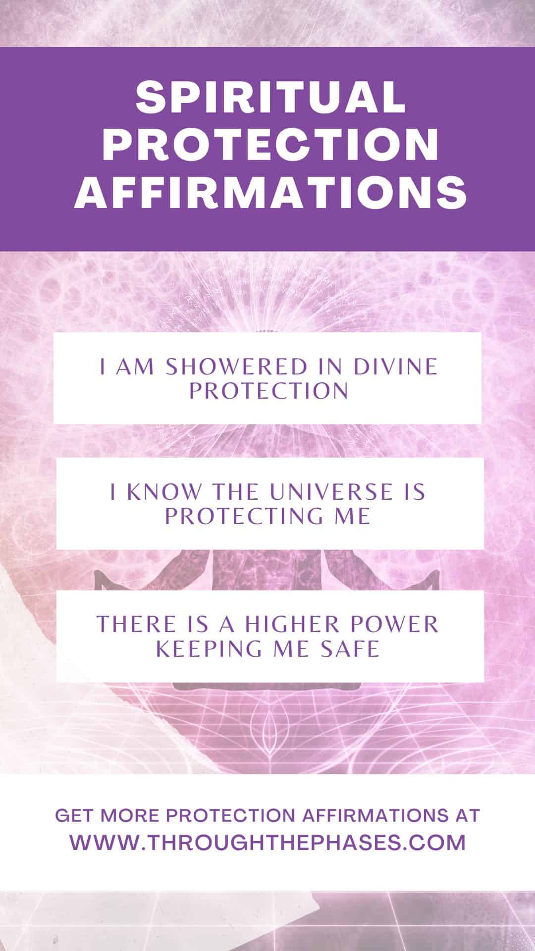 spiritual protection affirmations