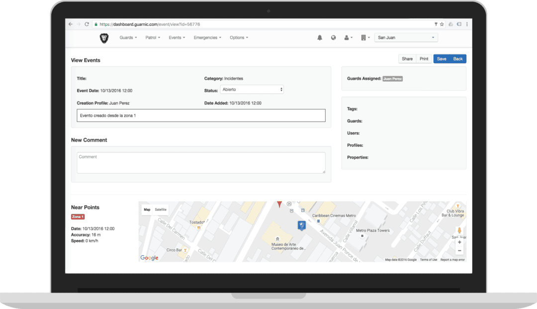 Security Guard Equipment Events