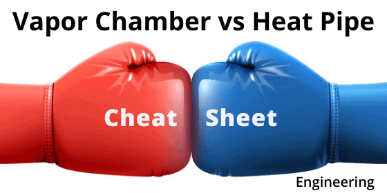 Vapor Chamber vs Heat Pipe Cheat Sheet