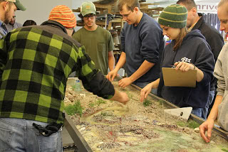 SIUC students in the LRRD lab