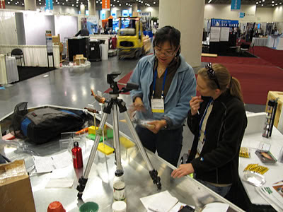Lightning strikes us at AGU.