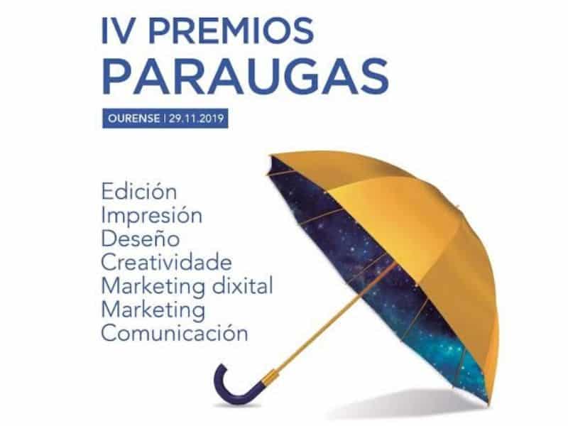 El miércoles 6 finaliza el plazo para presentarte a los IV Premios Paraugas de Comunciación y Marketing de Galicia
