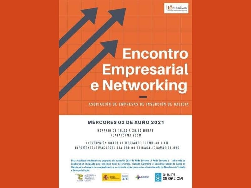 Encontro Empresarial de Executivas de Galicia e AEIGA, modalidade online