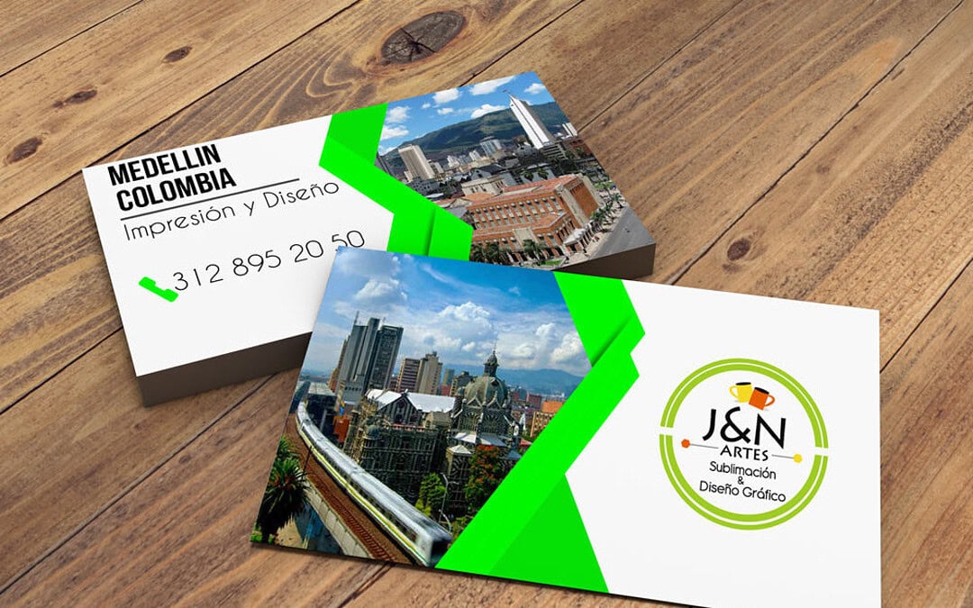 Tarjetas de presentacion Medellin