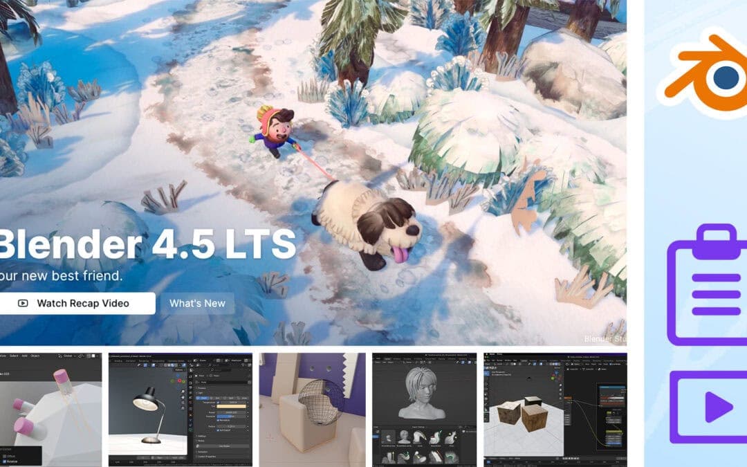 KURS UPDATE | Blender 4.5 LTS