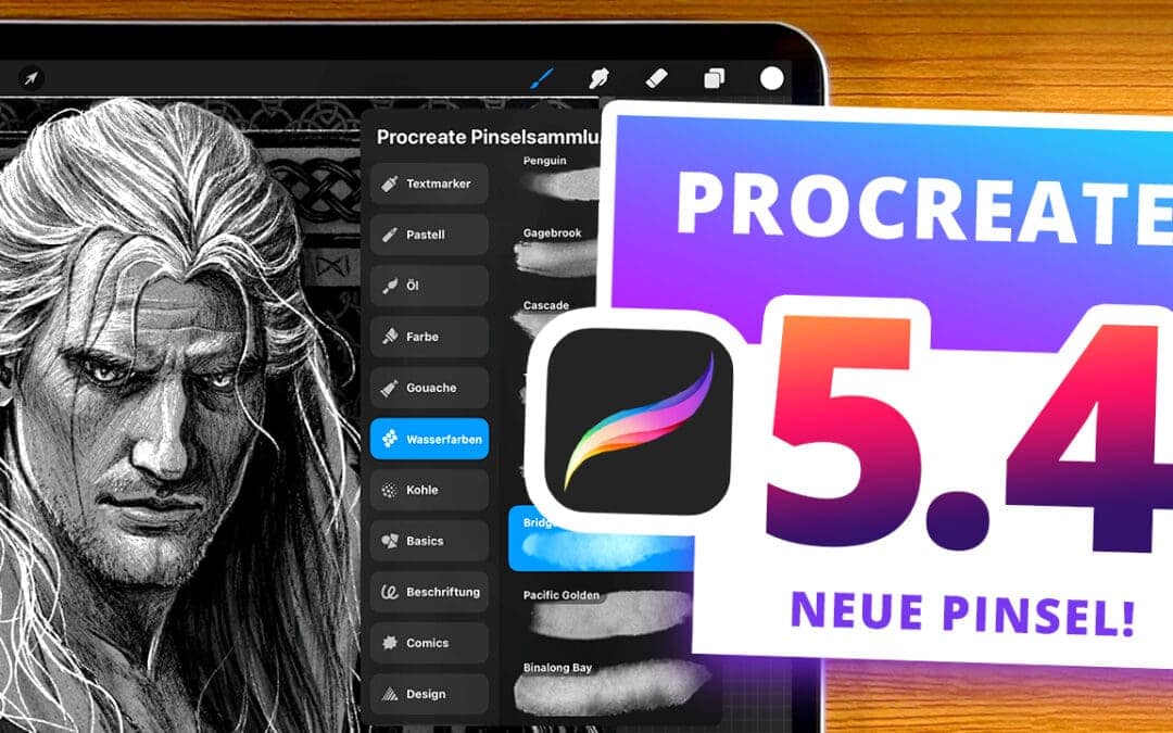 YOUTUBE | Procreate 5.4 Update: ALLE neuen Features erklärt