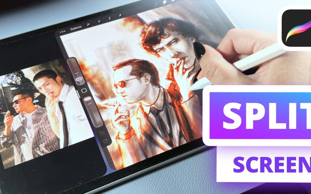 YOUTUBE | Procreate Split Screen nutzen – iPad Anleitung für Referenzen