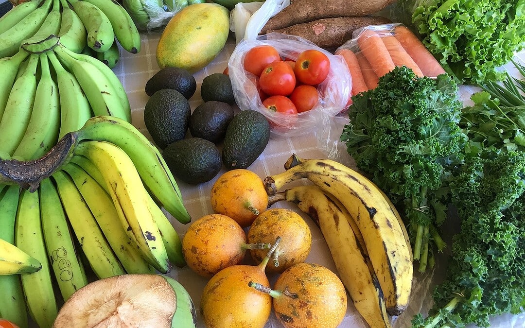 produce, fruits, vegetables