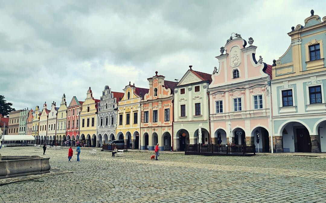 Telcz – perełka UNESCO na Morawach. Czechy.