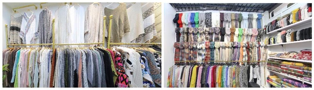 scarves in yiwu market