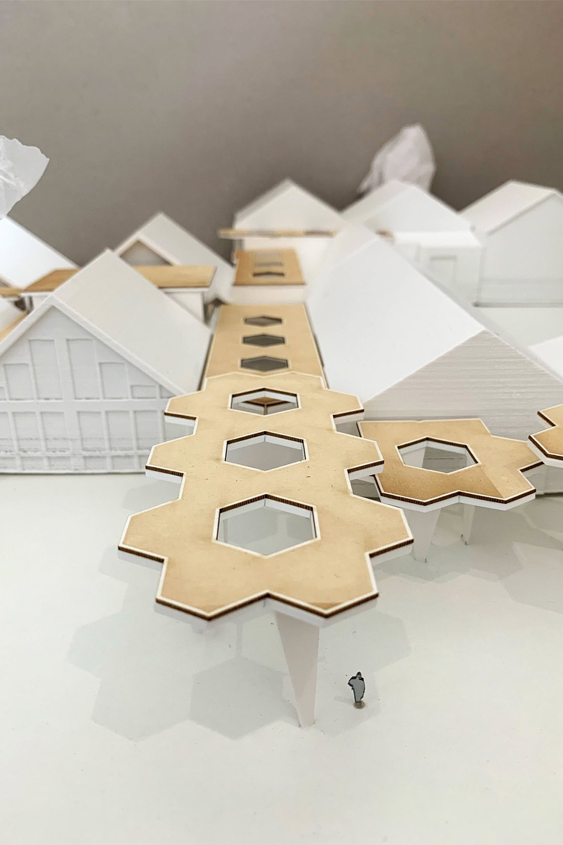 Render, Holzbau, Architektur, Grundschule, Nachhaltigkeit, Bauen, Umbau, Sanierung, Modell, Architekturmodell
