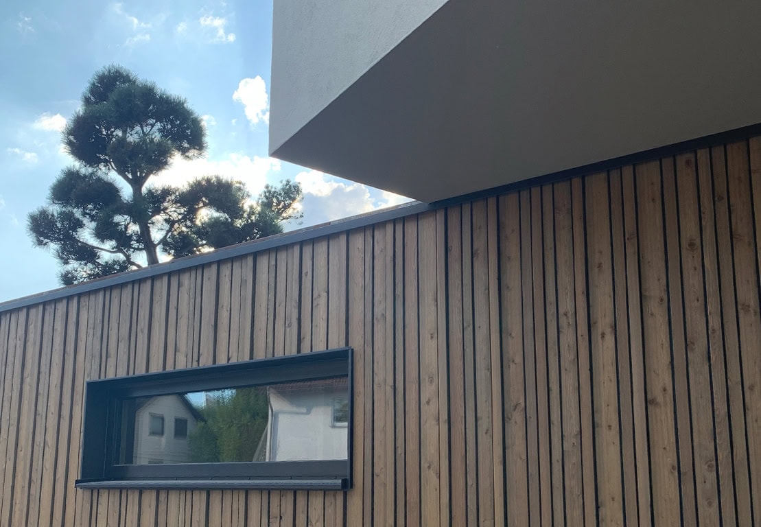Holzbau, Architektur, Nachhaltigkeit, Bauen, Neubau, Einfamilienhaus, Fenster