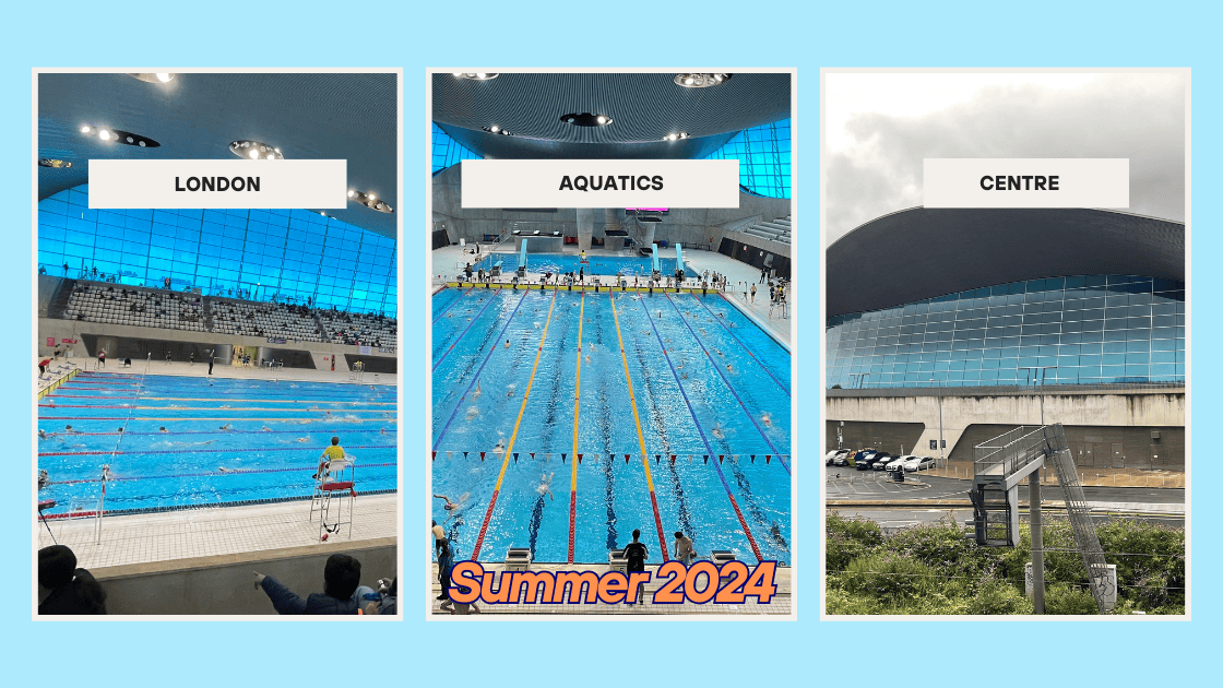 London Aquatics Centre in London, U.K