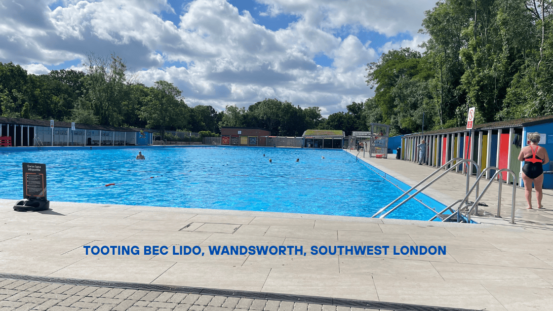 Tooting Bec Lido in London 