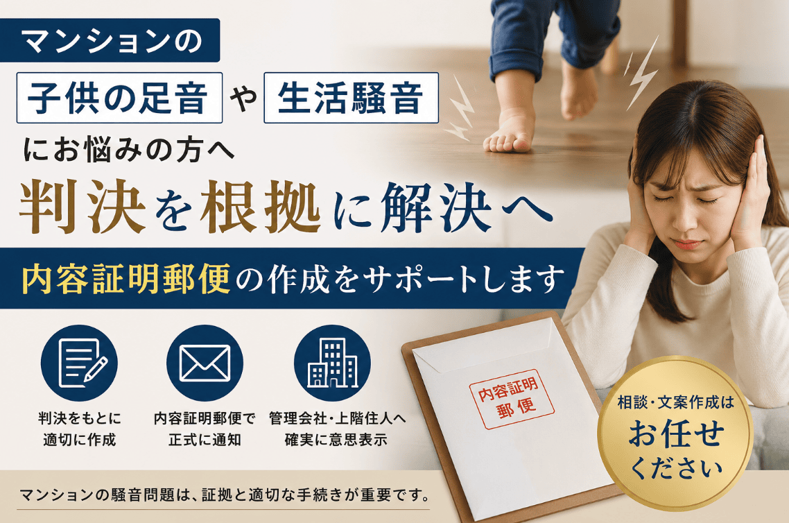 マンションの子供の足音はどこまで我慢すべきか