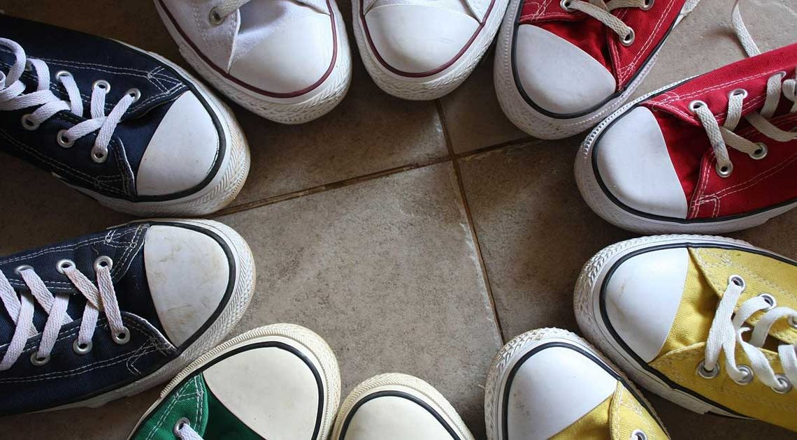 Converse - Recycling shoes