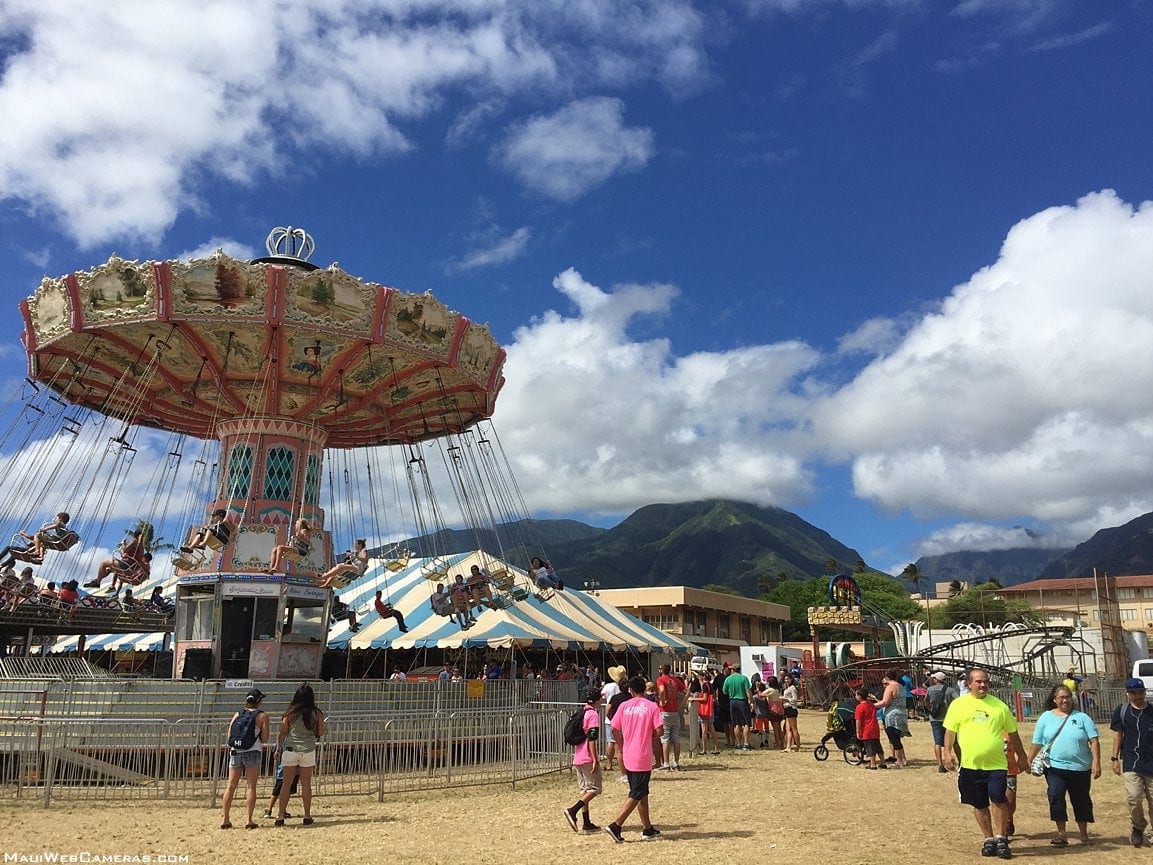 Maui Fair during the daytime