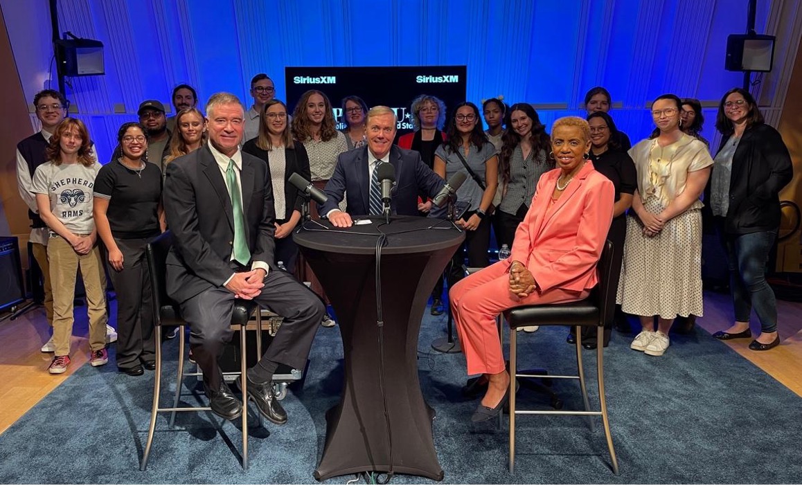 Shepherd students travel to Washington, engage with media and former congressional representatives