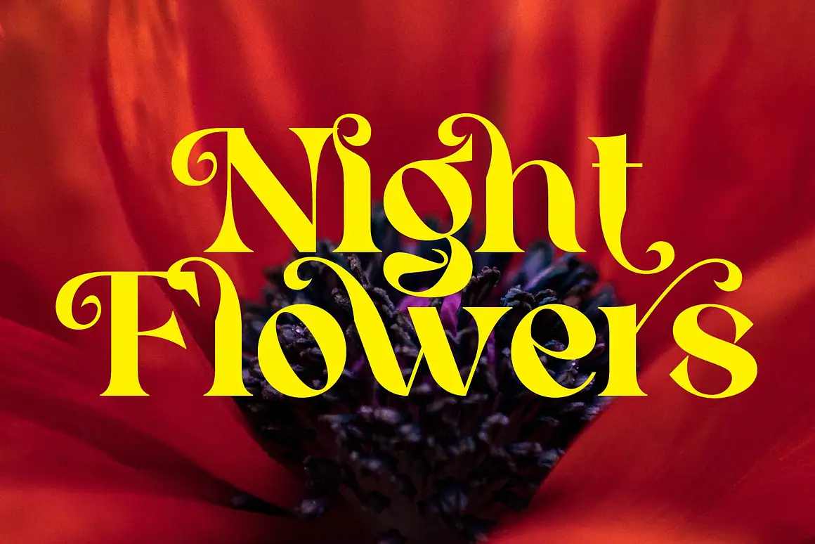 Cehua elegant serif font is a beautiful high contrast font.