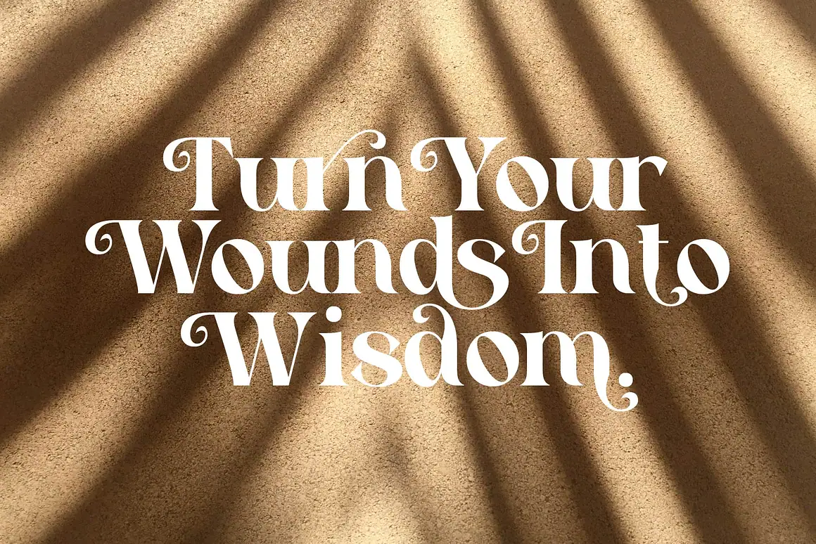Cehua elegant serif font is a beautiful high contrast font.
